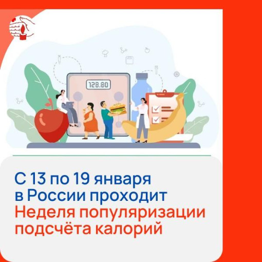 Неделя популяризации подсчета калорий.